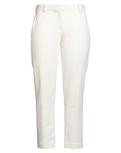Circolo 1901 Woman Pants Off White Size 8 Cotton, Elastane In White