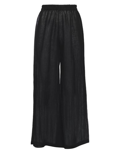 Maurizio Woman Pants Black Size Xs Linen, Polyamide