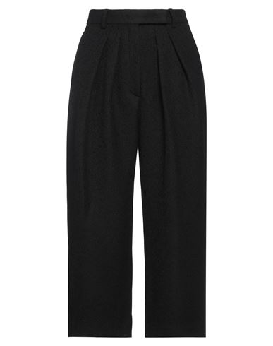Rochas Woman Pants Black Size 6 Virgin Wool, Acrylic, Polyester