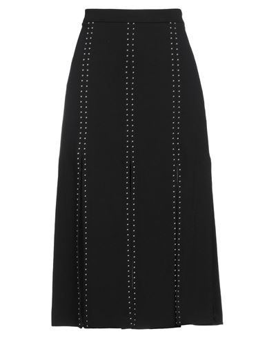 Ermanno Firenze Woman Midi Skirt Black Size 6 Viscose, Polyamide, Elastane