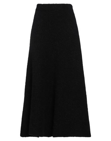Gabriela Hearst Freddie Wool Blend Knit Midi Skirt In Black