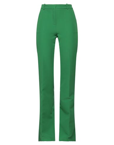 Ermanno Firenze Woman Pants Green Size 8 Polyester, Elastane