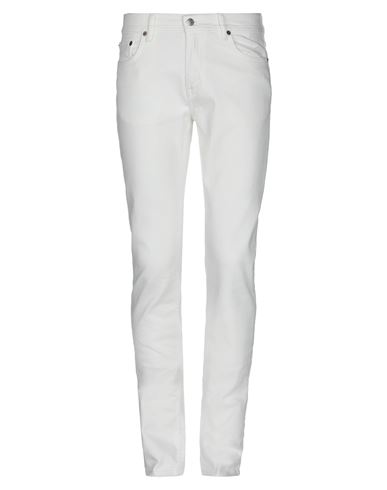 Shop Acne Studios Man Jeans White Size 31w-34l Cotton, Elastane