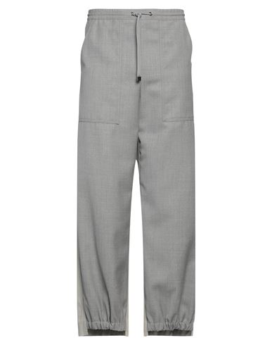 Etro Man Pants Grey Size 32 Virgin Wool, Cotton, Elastane