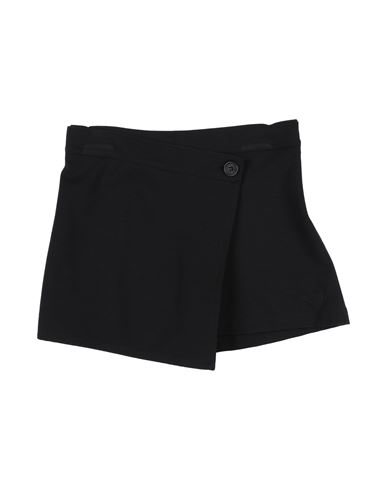 Msgm Babies'  Toddler Girl Shorts & Bermuda Shorts Black Size 6 Viscose, Nylon, Elastane