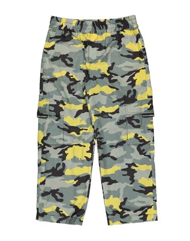 Dolce & Gabbana Toddler Boy Pants Military Green Size 5 Polyester In Green