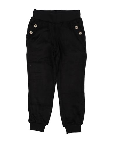 Vicolo Babies'  Toddler Girl Pants Black Size 6 Polyacrylic, Elastane