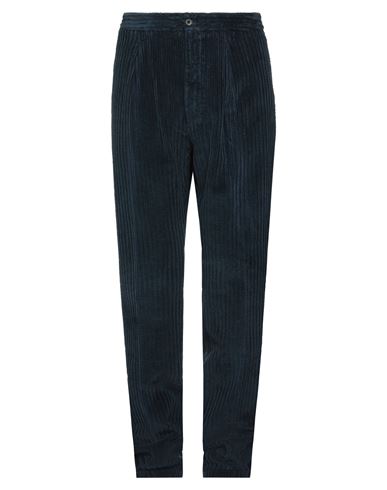 LARDINI LARDINI MAN PANTS MIDNIGHT BLUE SIZE 38 COTTON