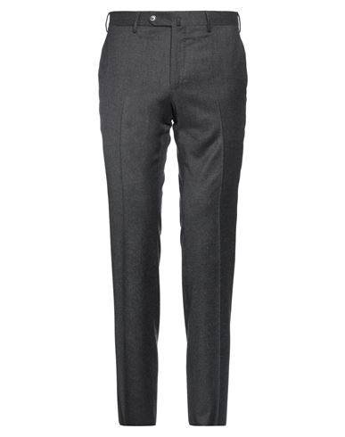 Pt Torino Man Pants Lead Size 38 Virgin Wool, Silk In Grey