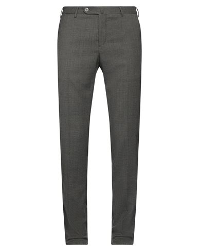 Pt Torino Man Pants Khaki Size 38 Polyester, Wool, Elastane In Beige