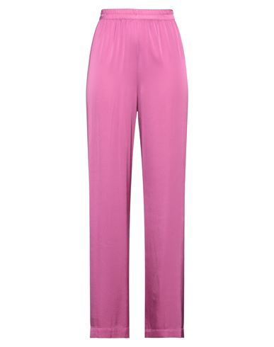 Alessia Santi Woman Pants Fuchsia Size 4 Viscose, Elastane In Pink