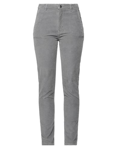 Max & Moi Woman Pants Grey Size 8 Cotton, Elastane