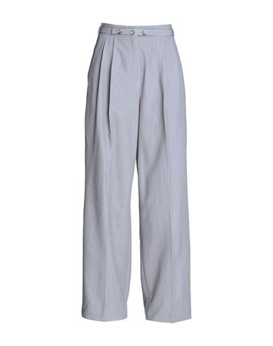 Topshop Woman Pants Grey Size 12 Polyester, Viscose, Elastane