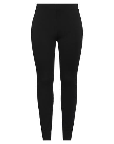 Max & Moi Woman Pants Black Size 10 Viscose, Polyamide, Elastane