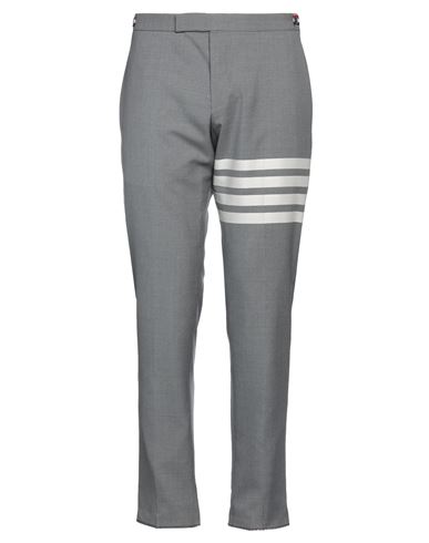 Thom Browne Man Pants Grey Size 3 Wool