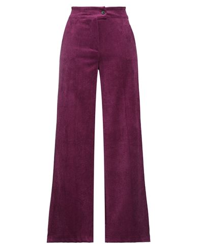 Ouvert Dimanche Woman Pants Mauve Size M Polyester, Nylon, Elastane In Purple