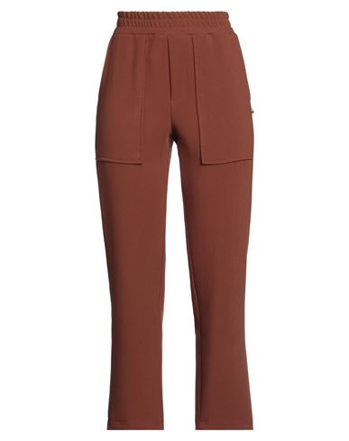 Shop Même Road Woman Pants Brown Size 6 Polyester, Rayon, Elastane