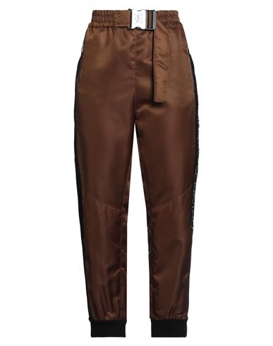 Ermanno Scervino Woman Pants Brown Size 8 Polyamide, Polyester, Polyethylene In Beige