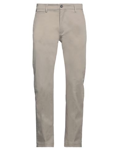 MESSAGERIE MESSAGERIE PATRIZIO PISCAGLIA MAN PANTS LIGHT GREY SIZE 34 COTTON, ELASTANE 