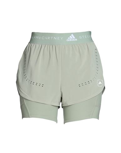 Adidas By Stella Mccartney Truepurpose Training 2in1 Short Woman Shorts & In Sage Green