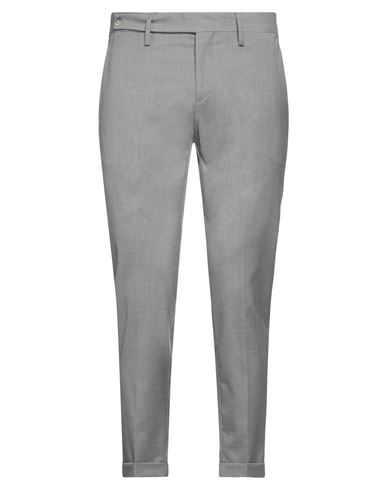 Eredi Del Duca Man Pants Grey Size 38 Polyester, Rayon, Elastane