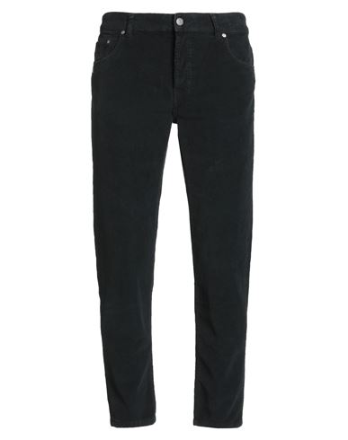 Grey Daniele Alessandrini Man Pants Black Size 31 Cotton, Elastane In Black