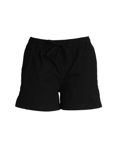 Shop Vans Range Relaxed Short Woman Shorts & Bermuda Shorts Black Size L Cotton, Elastane