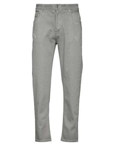 Grey Daniele Alessandrini Man Pants Grey Size 30 Organic Cotton, Elastane