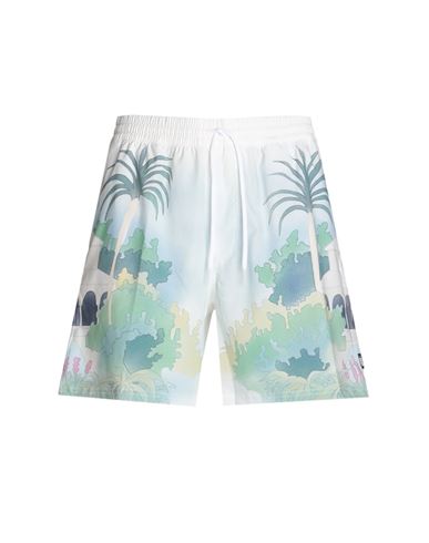 Vans Primary Resorty Elastic Boardshort Man Shorts & Bermuda Shorts White Size M Polyester, Elastane