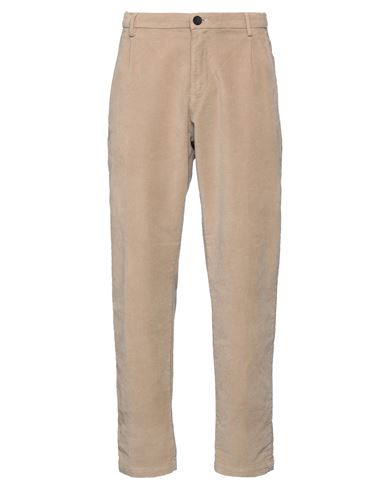 Yan Simmon Man Pants Beige Size 34 Cotton, Elastane