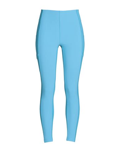 Cotopaxi Verso Hike Tight Woman Leggings Turquoise Size M Recycled Polyester, Elastane In Blue