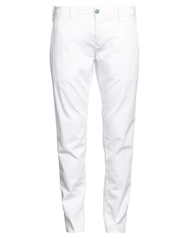 Jacob Cohёn Man Pants White Size 38 Cotton, Elastane