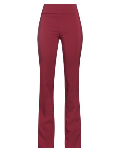 Sandro Ferrone Woman Pants Garnet Size 4 Polyester, Elastane In Red