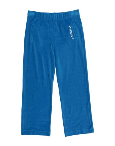 Khrisjoy Babies'  Toddler Girl Pants Blue Size 6 Cotton, Polyamide