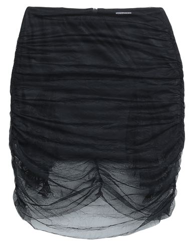Ac9 A·c·9 Woman Mini Skirt Black Size 4 Polyester