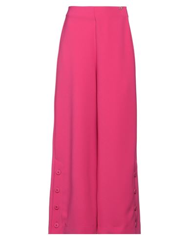 Même Road Woman Pants Fuchsia Size 6 Polyester, Elastane In Pink
