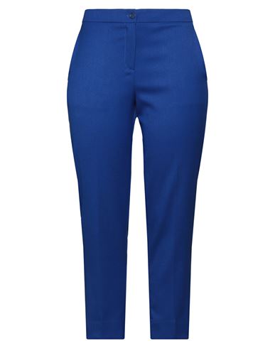 Face To Face Style Woman Pants Bright Blue Size 10 Pes - Polyethersulfone, Rayon, Elastane