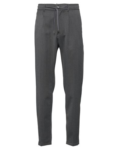 Cruna Man Pants Steel Grey Size 28 Virgin Wool, Polyester, Elastane