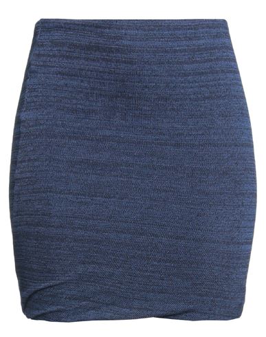 Isabel Marant Étoile Marant Étoile Woman Mini Skirt Blue Size 8 Viscose, Polyamide, Elastane