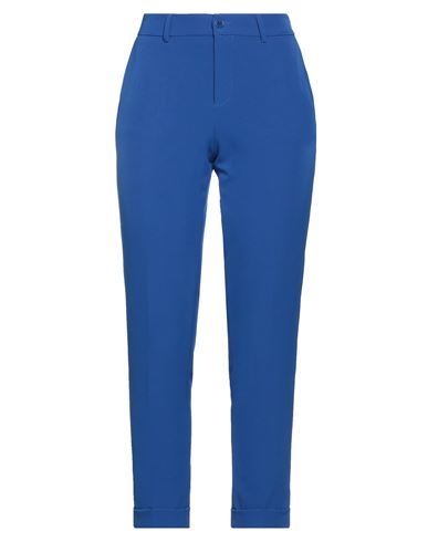 Liu •jo Woman Pants Bright Blue Size 6 Polyester, Elastane
