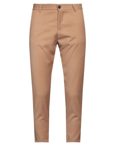 Imperial Man Pants Camel Size 34 Polyester, Viscose, Elastane In Beige