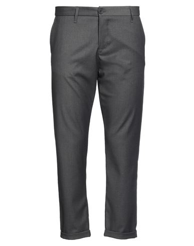 Imperial Man Pants Lead Size 26 Polyester, Viscose, Elastane In Gray