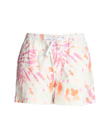 Vans Range Relaxed Print Short Woman Shorts & Bermuda Shorts White Size M Cotton, Elastane