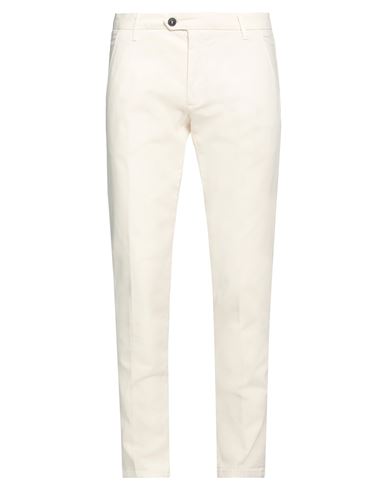 Roy Rogers Roÿ Roger's Man Pants Cream Size 35 Cotton, Elastane In White