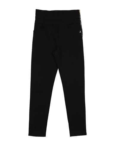 Shop Patrizia Pepe Toddler Girl Pants Black Size 6 Cotton, Elastane