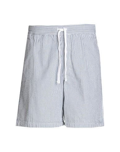Vans Range Seersucker Loose E Waist Short Man Shorts & Bermuda Shorts Slate Blue Size Xl Cotton