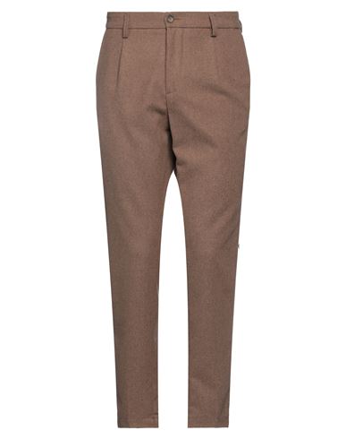 Squad² Man Pants Brown Size 32 Polyester, Wool, Viscose
