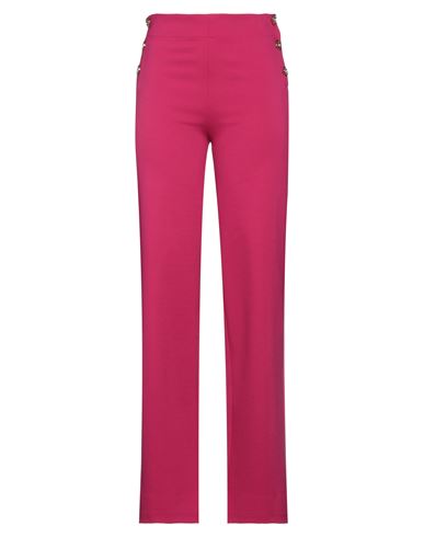 Mariuccia Woman Pants Fuchsia Size S Rayon, Nylon, Elastane In Pink
