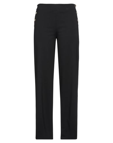 Mariuccia Woman Pants Black Size S Rayon, Nylon, Elastane