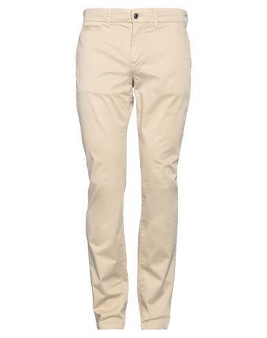 7 For All Mankind Man Pants Beige Size 28 Cotton, Elastane